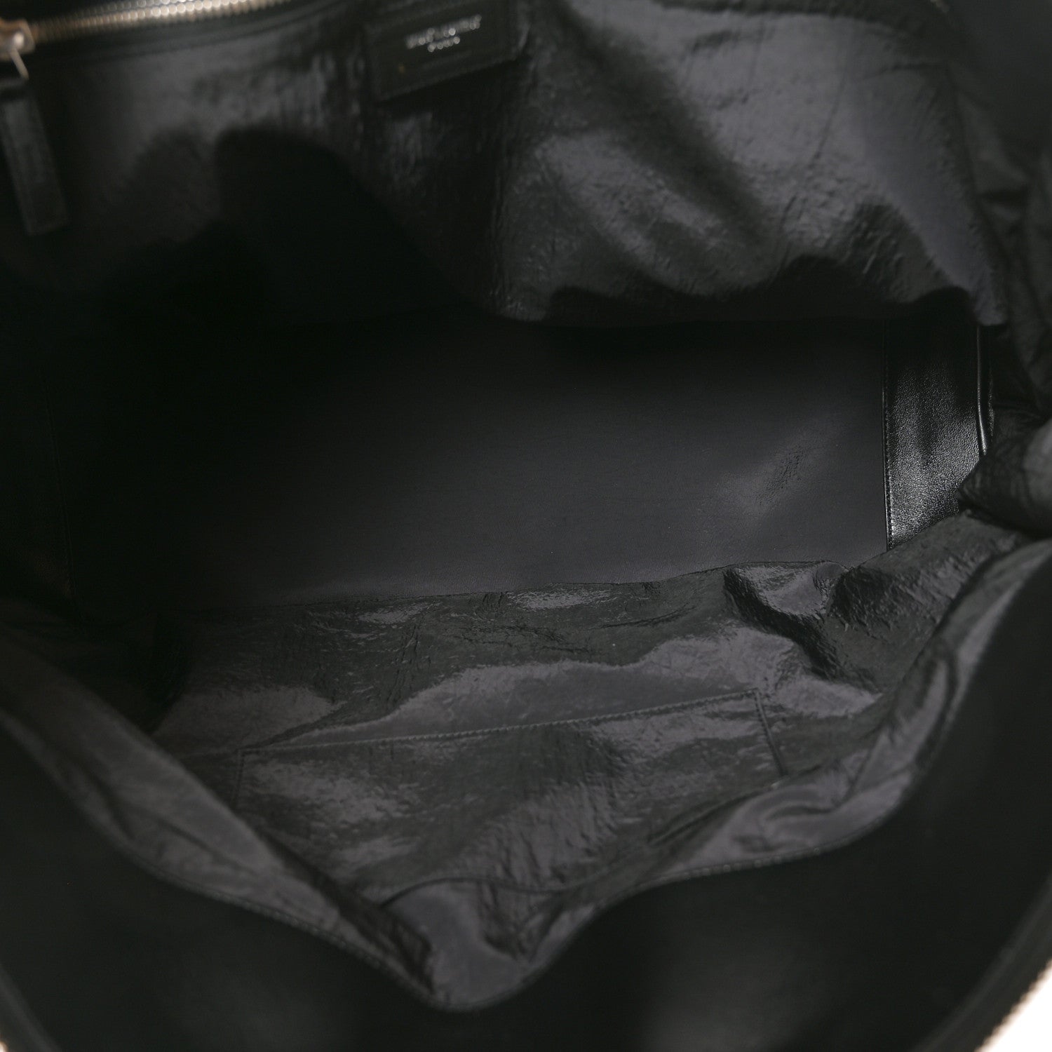Saint Laurent Nylon Calfskin 48H Sac De Jour Duffle Black 4 of 9