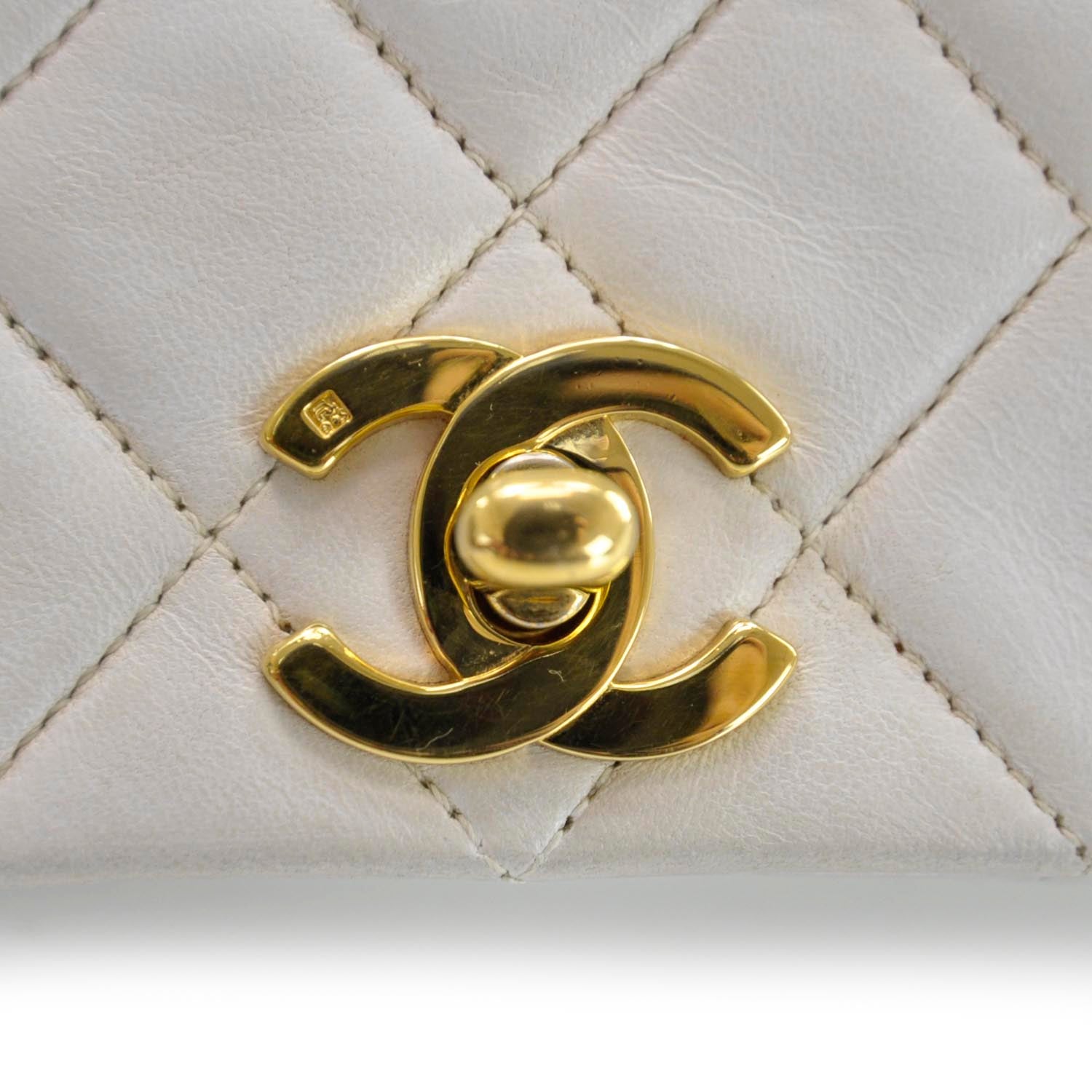 Chanel Lambskin Small Flap White 7 of 11