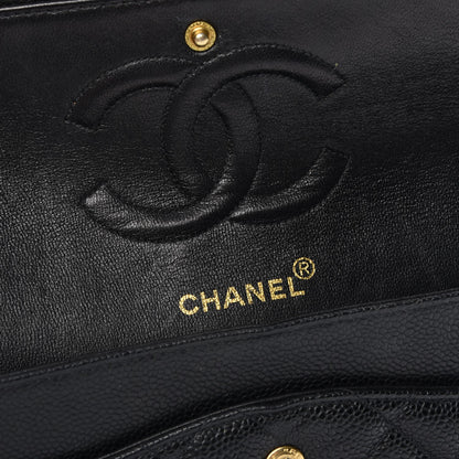 Chanel Caviar Quilted Medium Double Flap Black 5 of 10