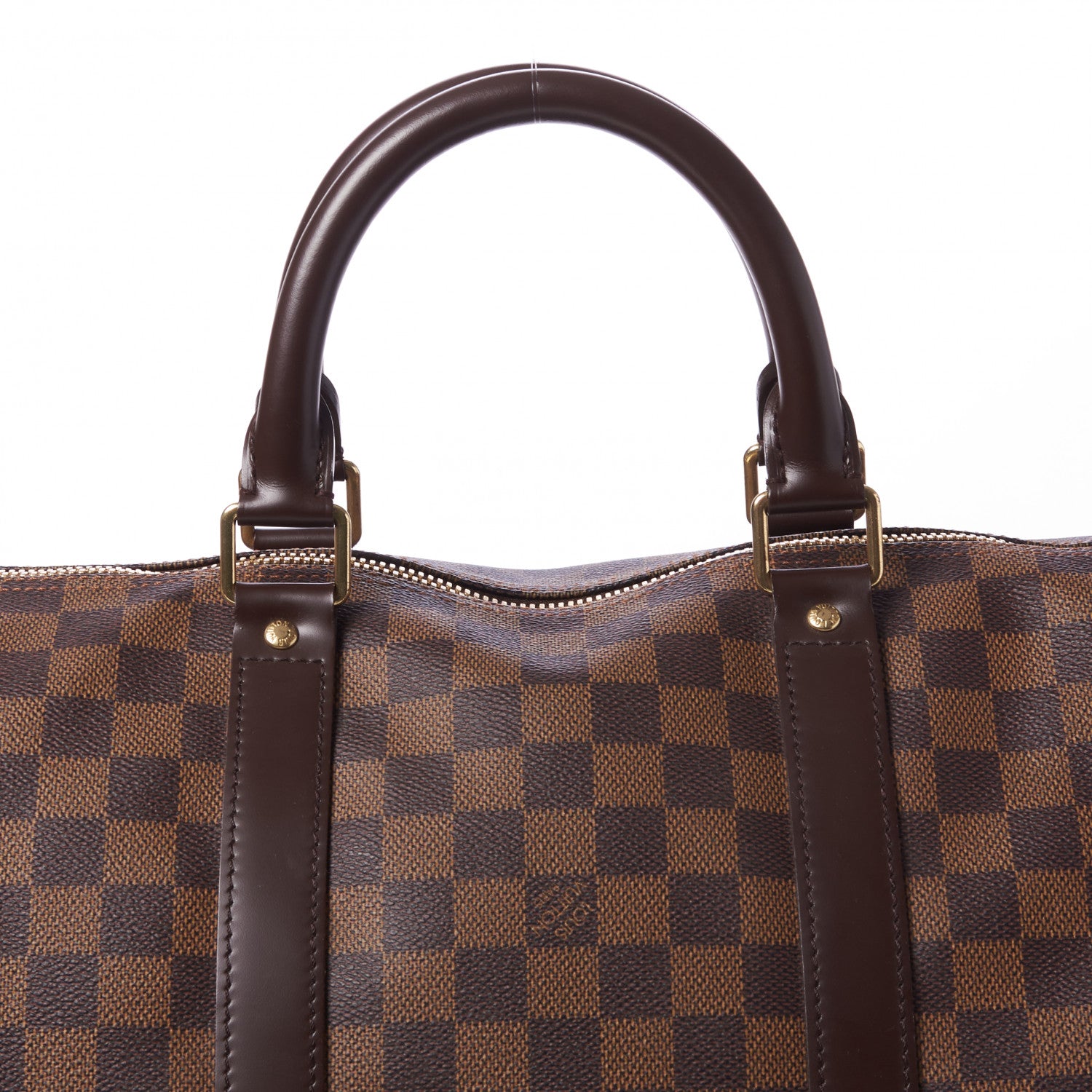 Louis Vuitton Damier Ebene Keepall 50 6 of 9