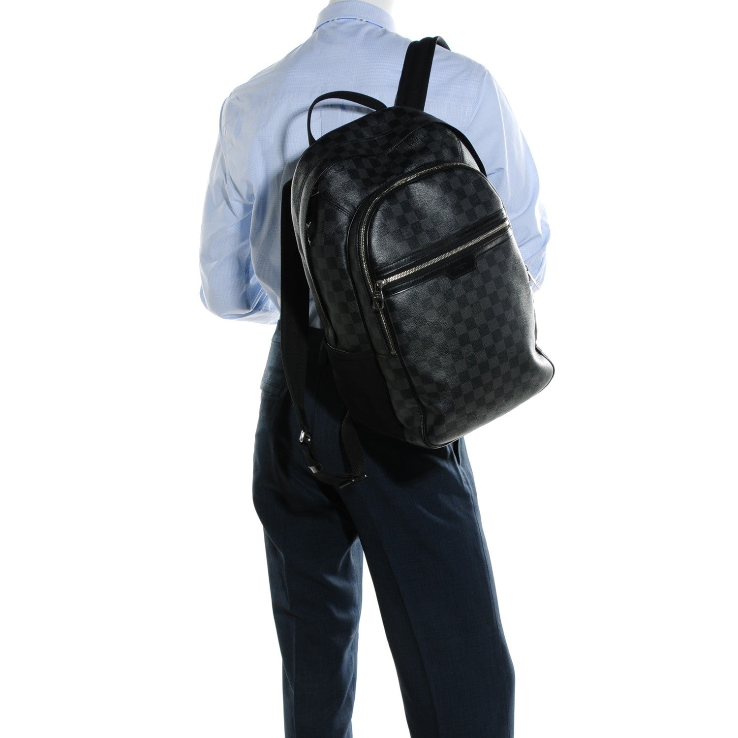 Louis Vuitton Damier Graphite Michael Backpack 2 of 8