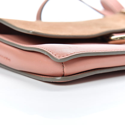 Chloe Suede Calfskin Small Faye Shoulder Bag Blushy Pink 7 of 17
