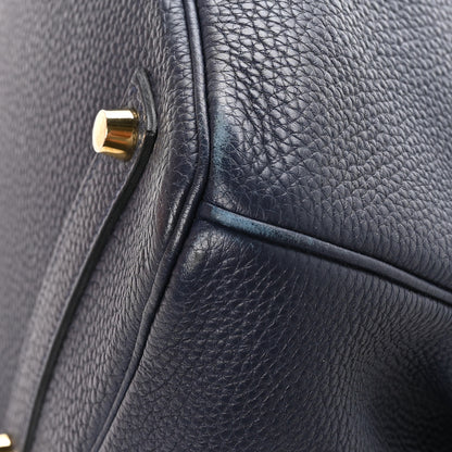 Hermes Togo Birkin 35 Bleu Nuit 12 of 14