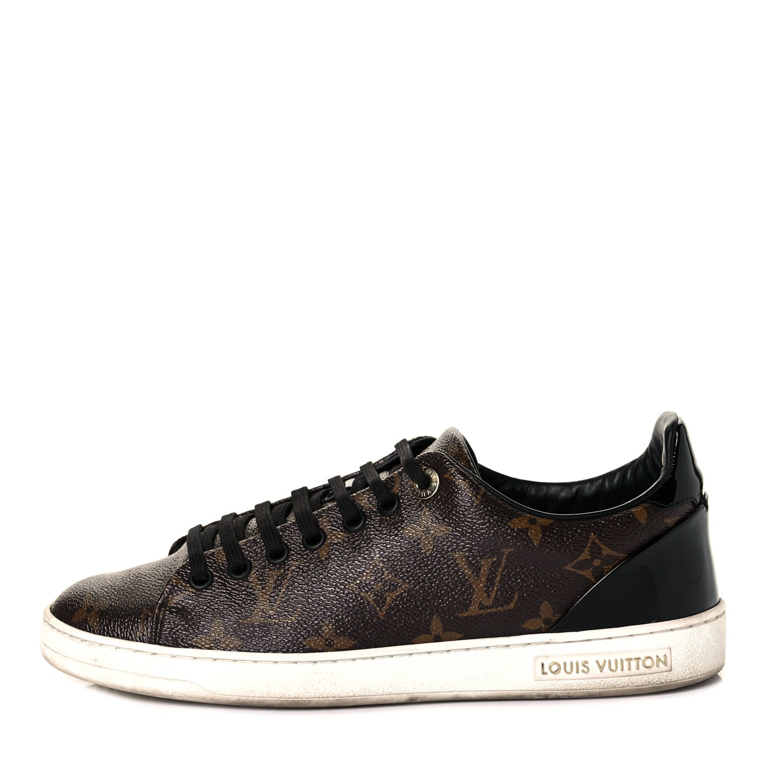 Louis Vuitton Patent Monogram Frontrow Sneakers 38 1 of 8