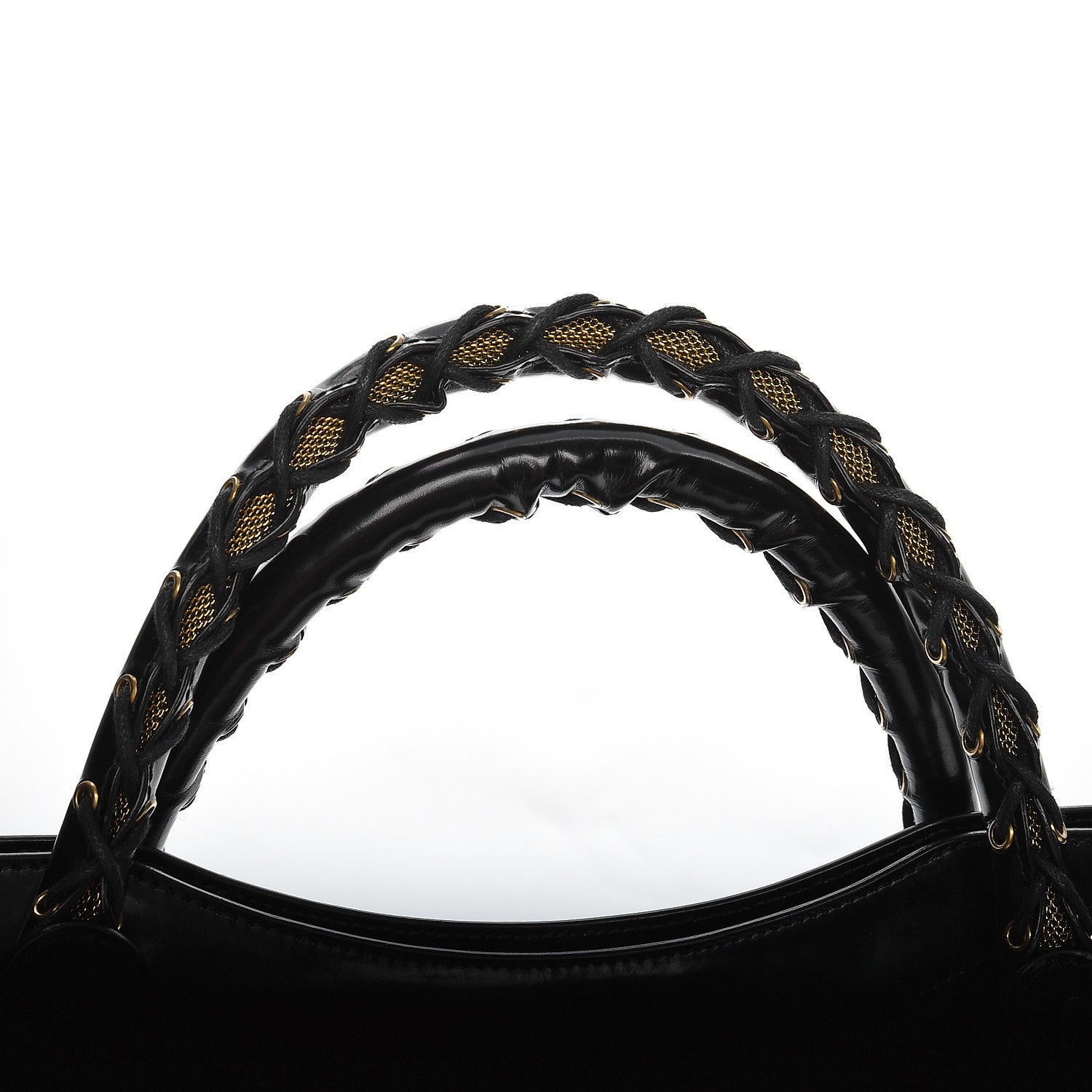Balenciaga Glazed Calfskin Classic Hardware City Black 9 of 9