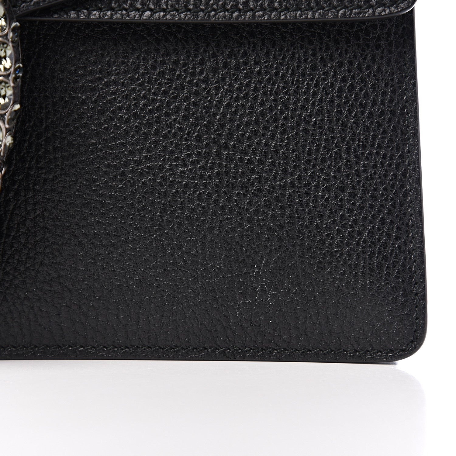Gucci Dollar Calfskin Crystal Medium Dionysus Shoulder Bag Black Black Diamond 13 of 14