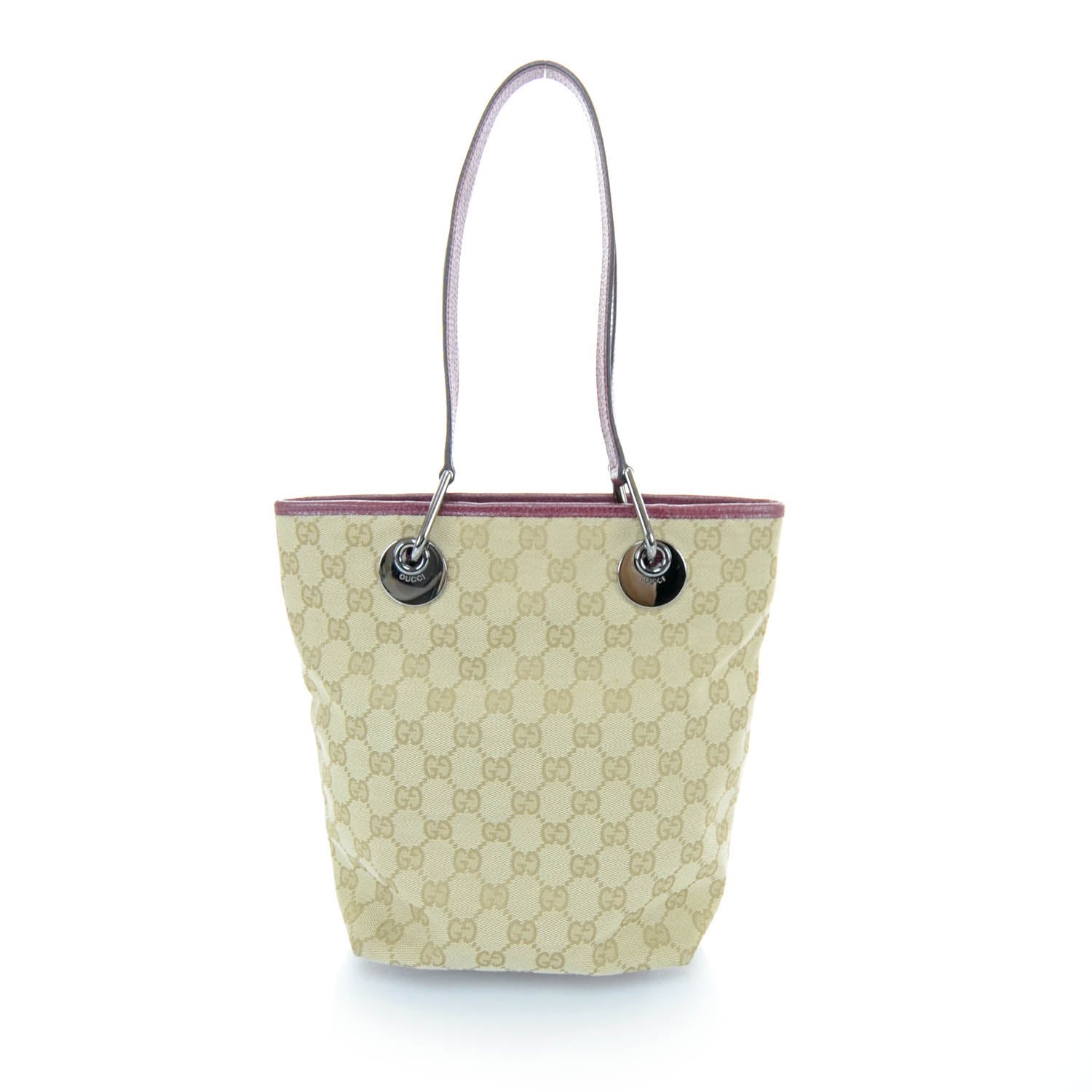Gucci Monogram Small Eclipse Tote Fuchsia 1 of 11