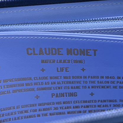 Louis Vuitton Masters Monet Zippy Wallet 7 of 9
