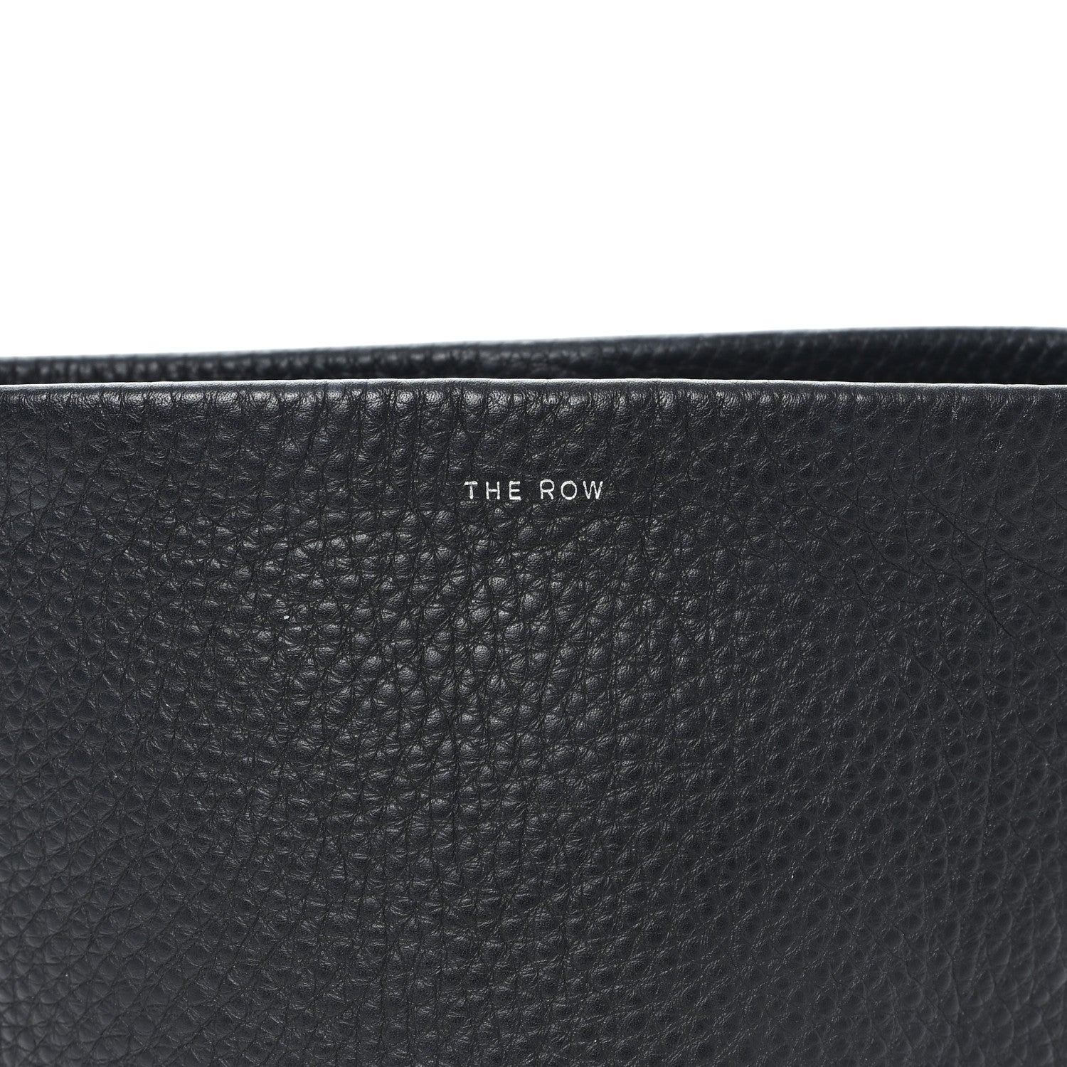 The Row Grained Calfskin Small N/S Park Tote Black 7 of 10