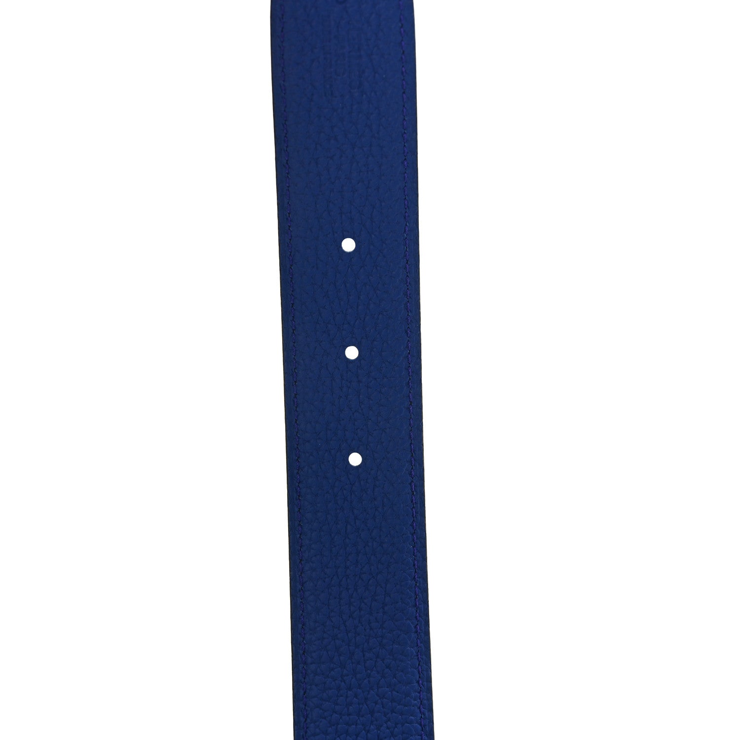 Hermes Box Togo 32mm Belt Strap 100 40 Black Bleu Encre 4 of 5