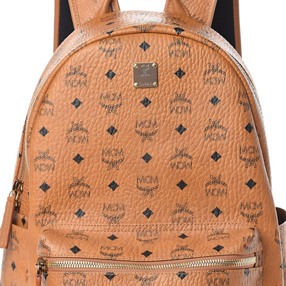 MCM Visetos Medium Stark Backpack Cognac 12 of 12