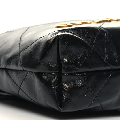 Chanel Shiny Calfskin Quilted Mini Chanel 22 Black 9 of 11