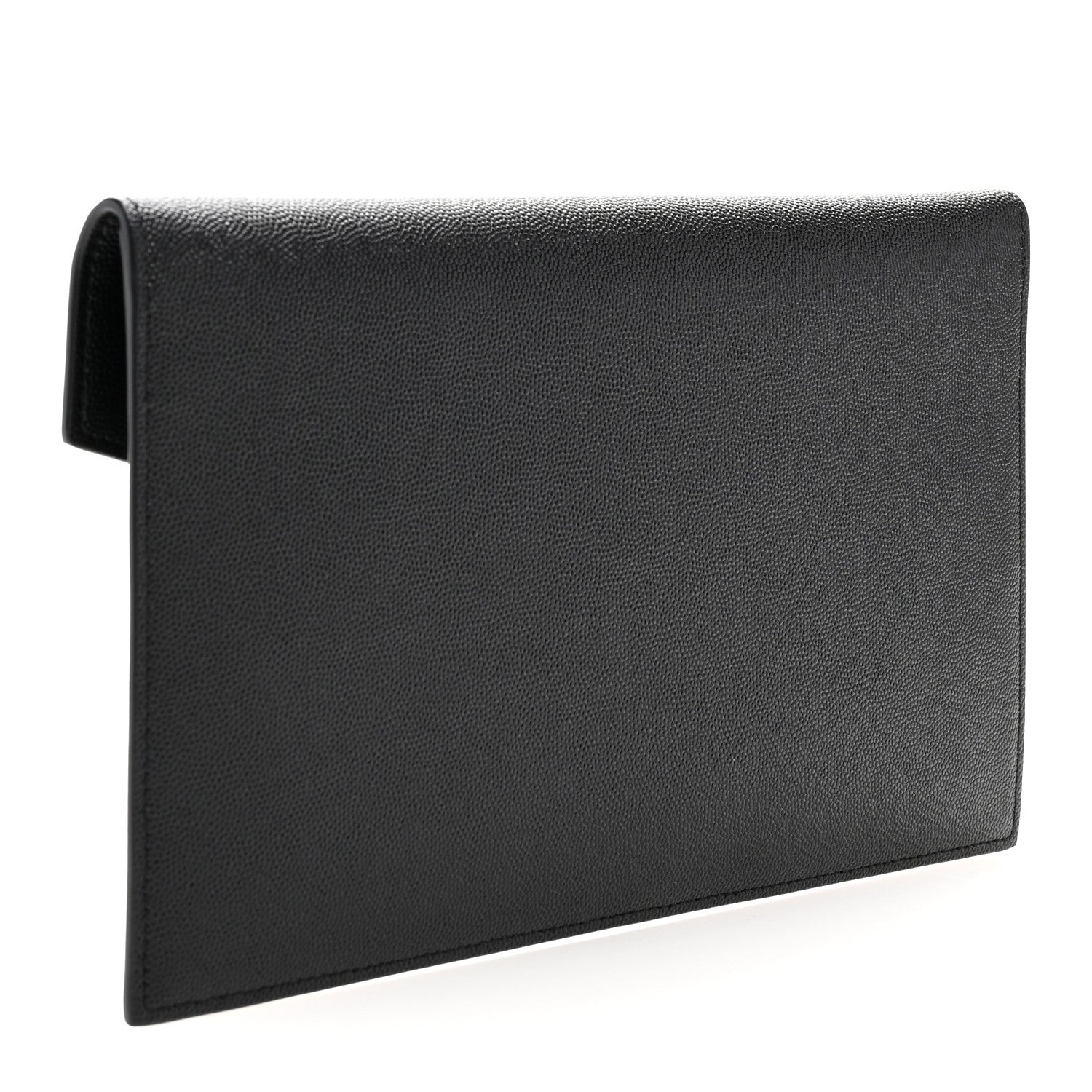 Saint Laurent Grain De Poudre Uptown Pouch Black 3 of 8