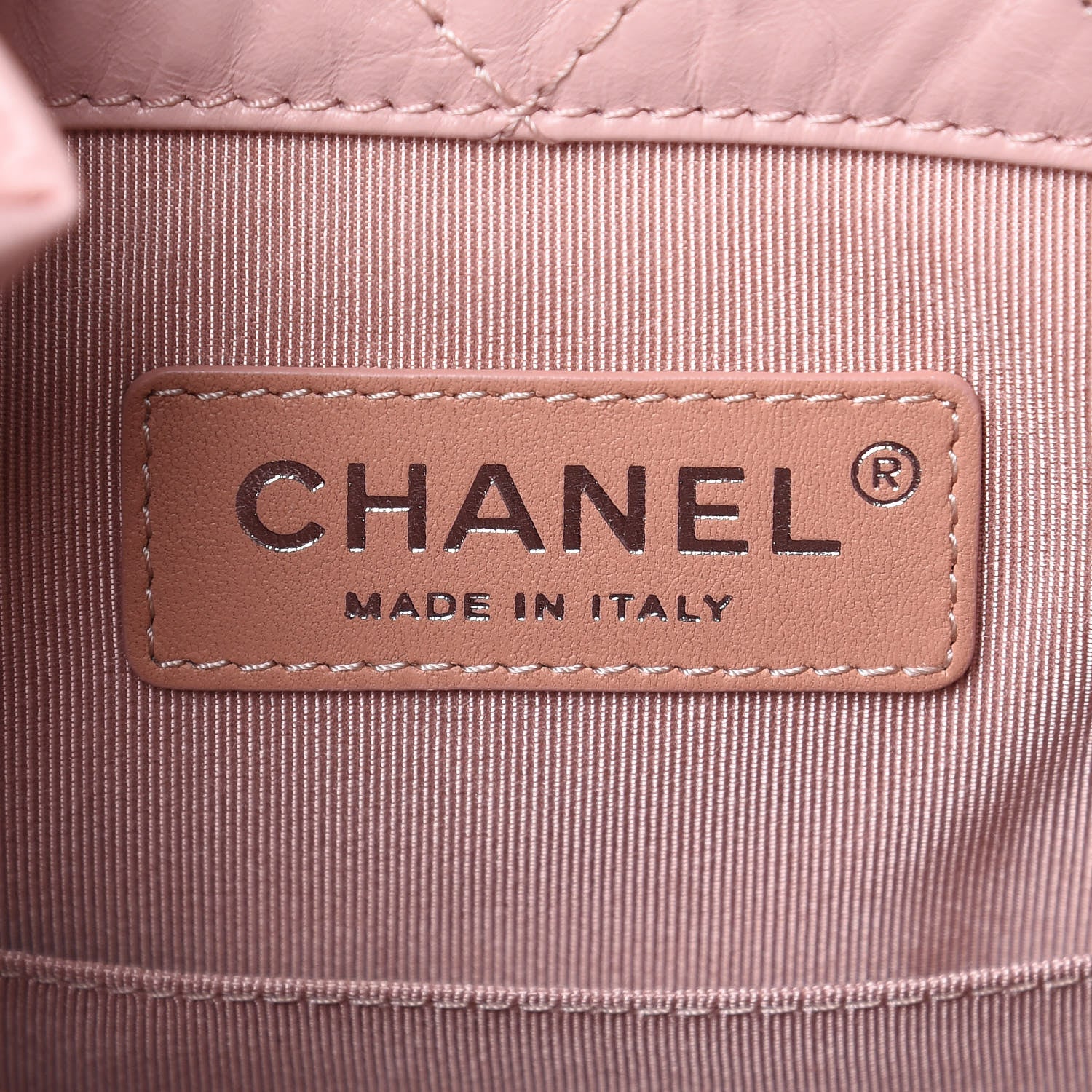 Chanel Aged Calfskin Quilted Small Gabrielle Backpack Pink 6 of 9