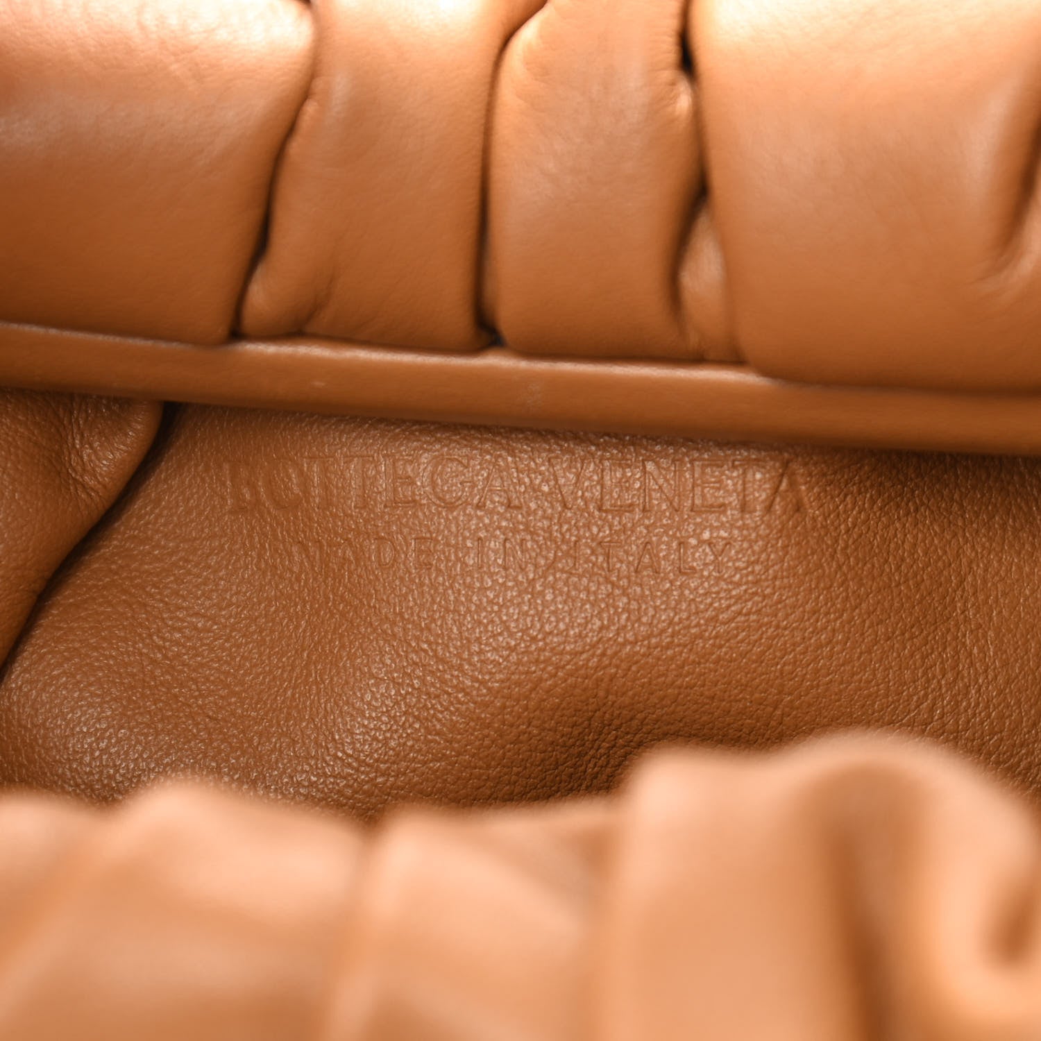 Bottega Veneta Smooth Butter Calfskin Small The Shoulder Pouch Teak 6 of 10