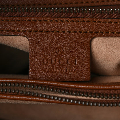 Gucci Wonka Grain Calfskin Medium Diana Tote Bag Cuir Yellow Fluo 6 of 12