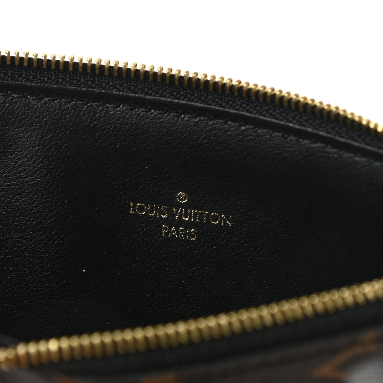 Louis Vuitton Monogram Blossom Felicie Chain Wallet Zippered Insert 6 of 6