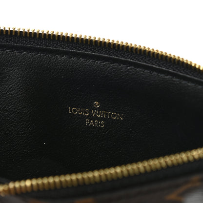 Louis Vuitton Monogram Blossom Felicie Chain Wallet Zippered Insert 6 of 6