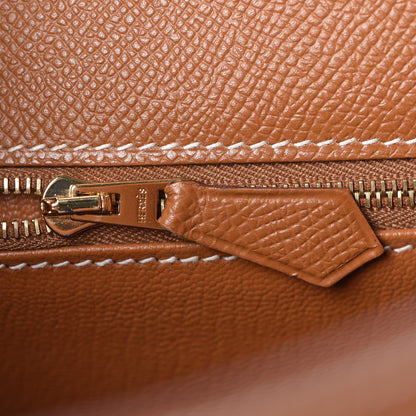 Hermes Epsom Kelly Sellier 28 Gold 28 of 37