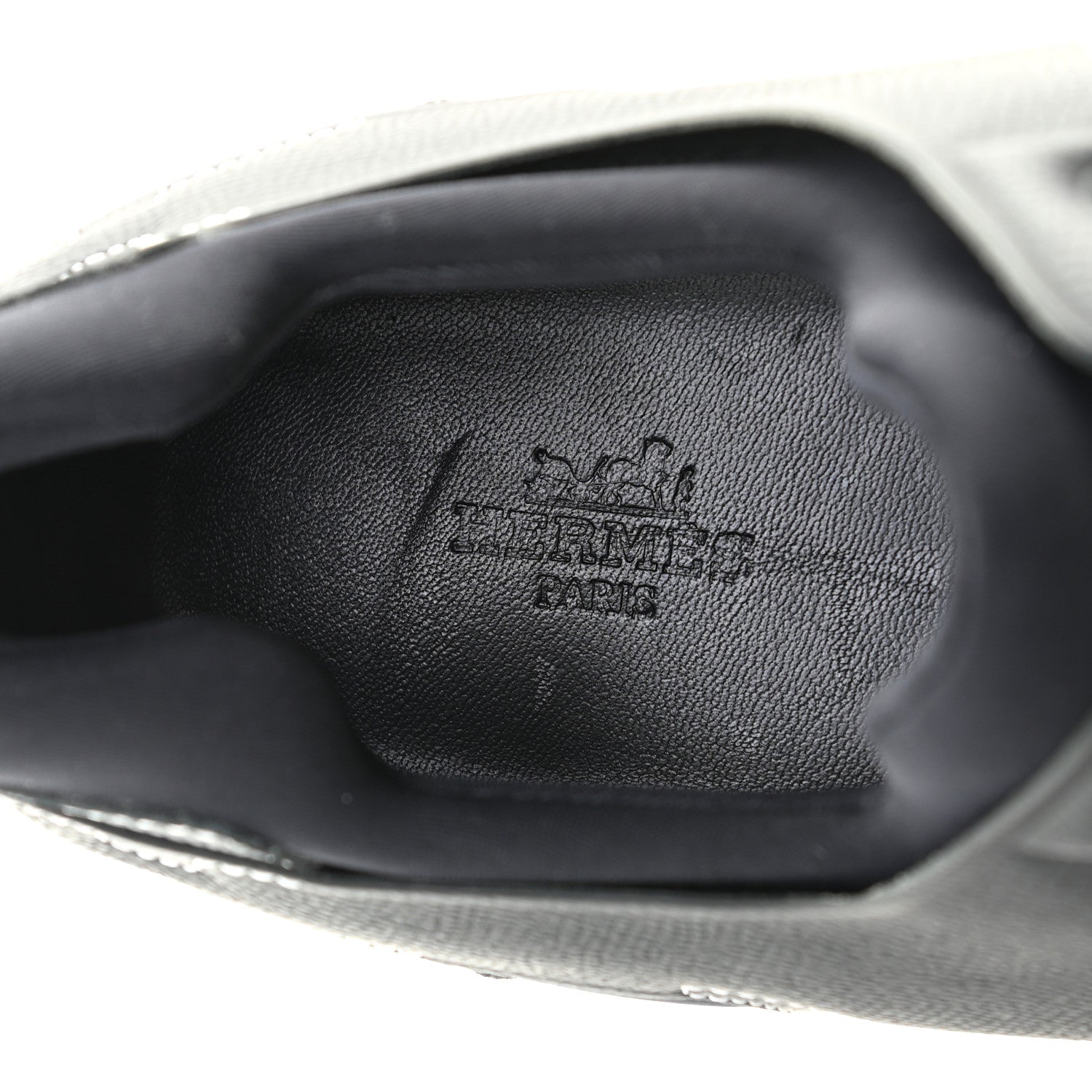 Hermes Epsom Technical Canvas Vitesse Sneakers 42.5 Black 12 of 13