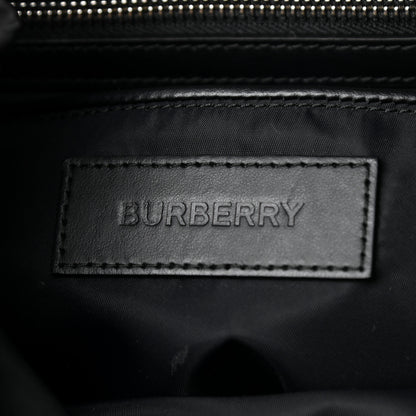Burberry Nylon Logo Print Medium Rucksack Backpack Black 6 of 11