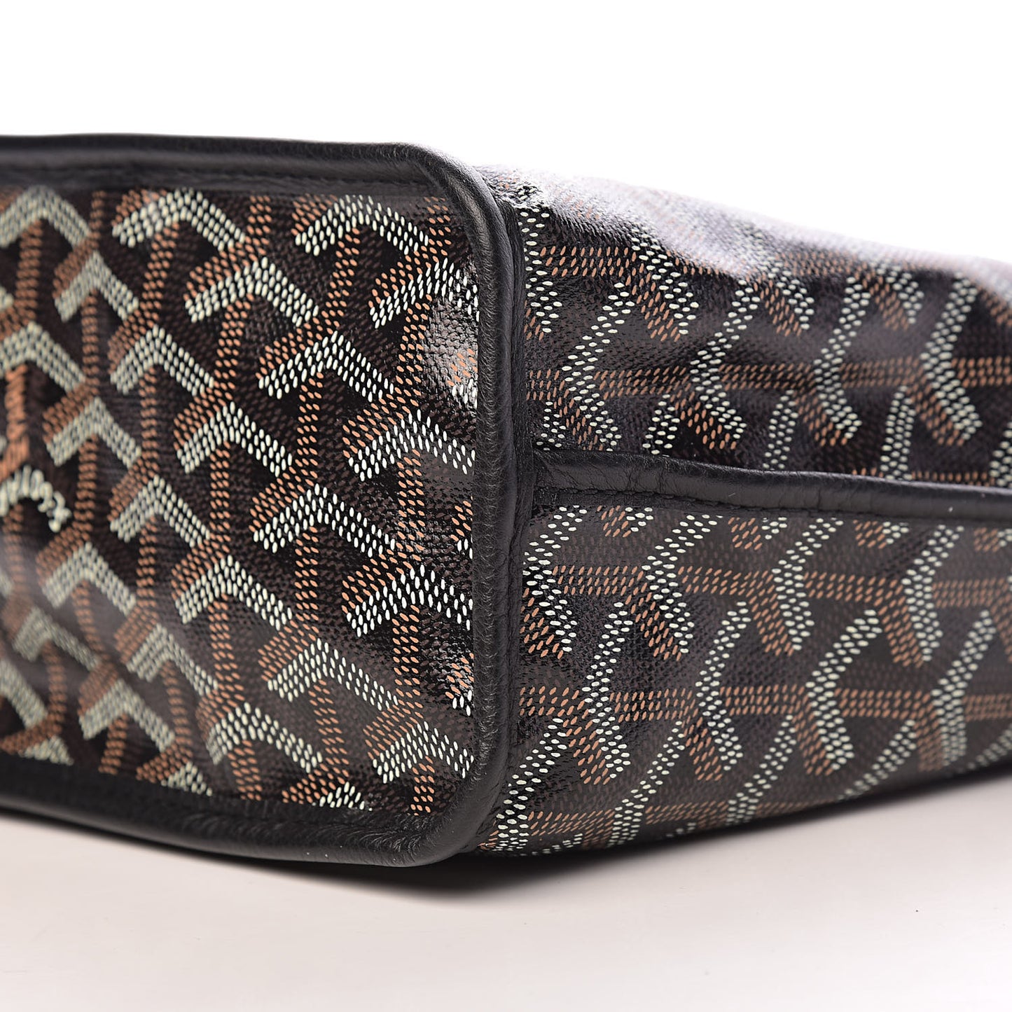 Goyardine Reversible Mini Anjou Black