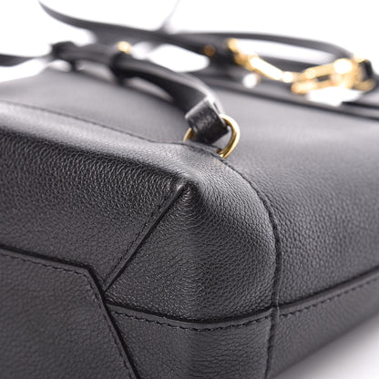 Louis Vuitton Calfskin Lockme Mini Backpack Black 11 of 13