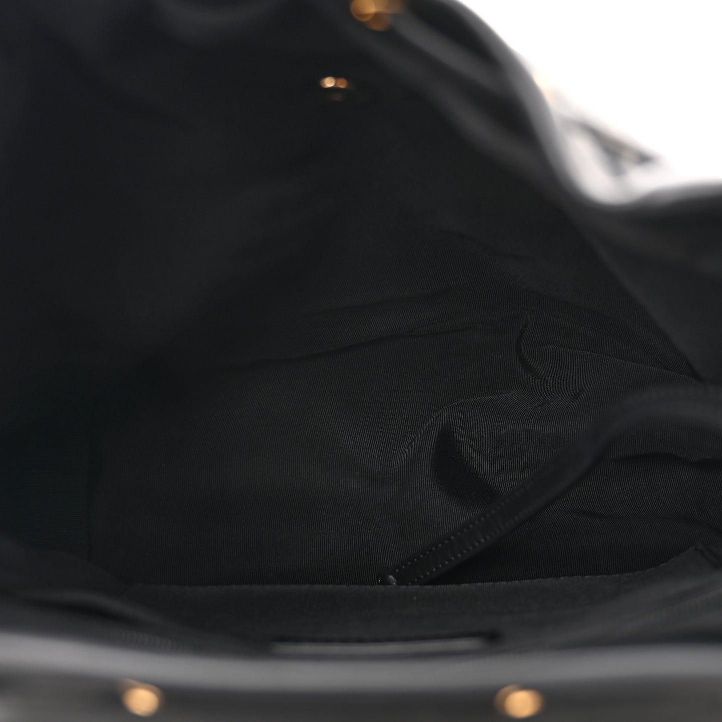 Calfskin Chevron Quilted Large Urban Spirit Backpack Black