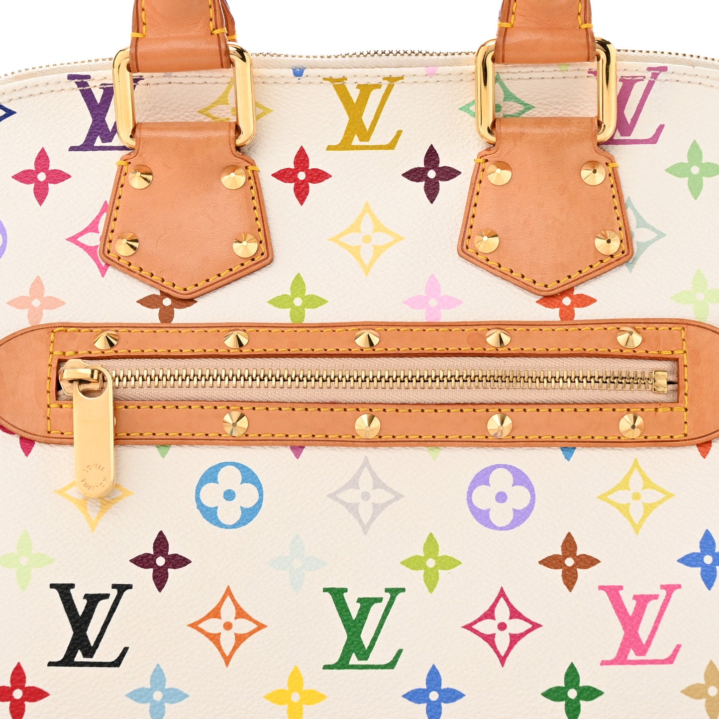 Monogram Multicolor Alma White