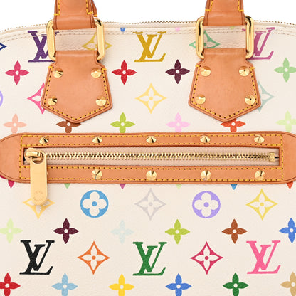 Louis Vuitton Monogram Multicolor Alma White 8 of 13