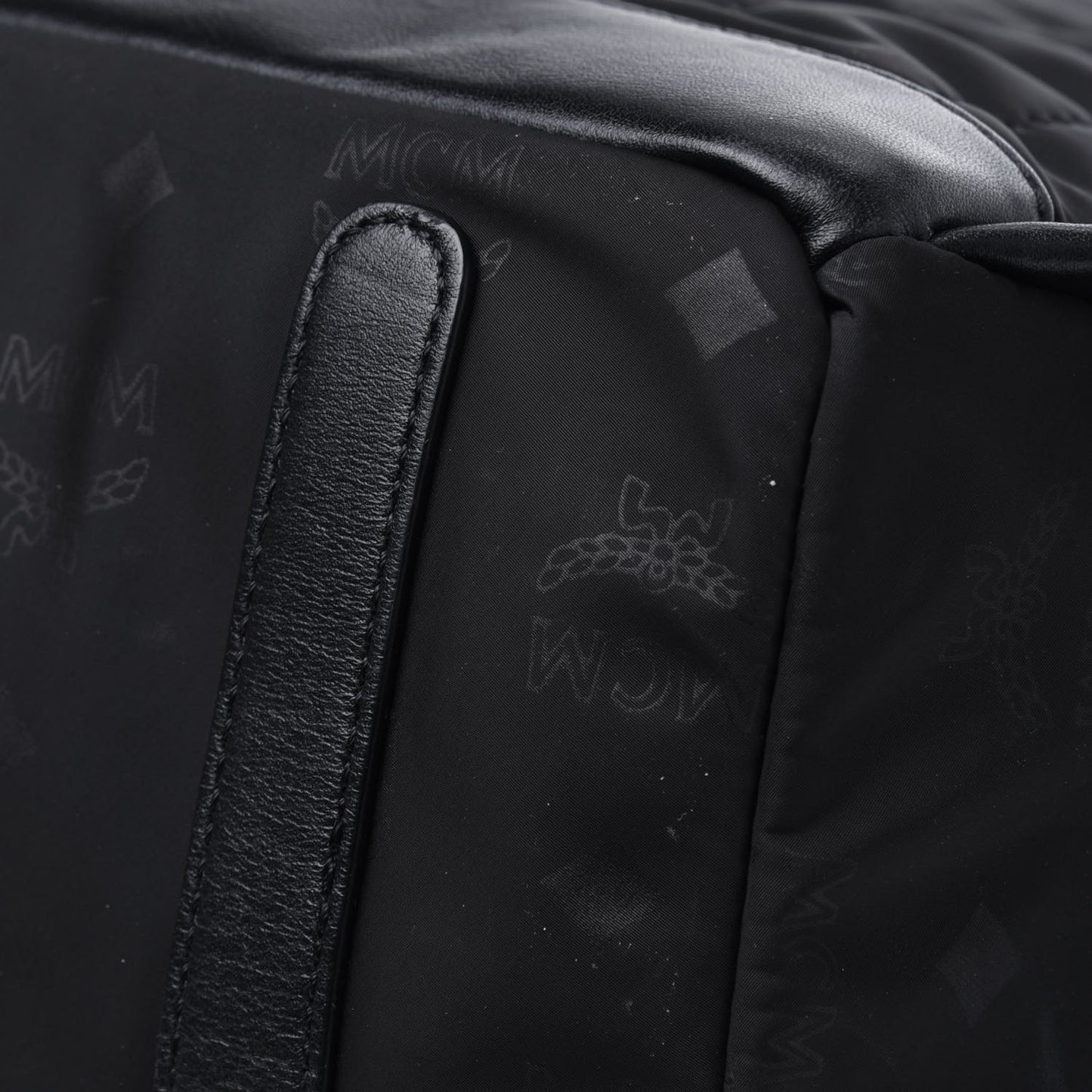 Nylon Monogram Stark Classic Backpack Black