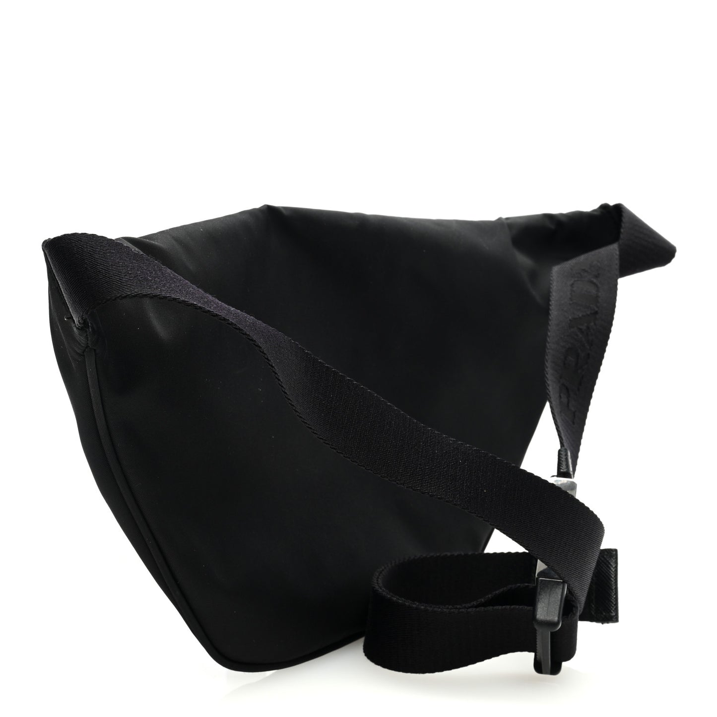 Re-Nylon Saffiano Belt Bag Black