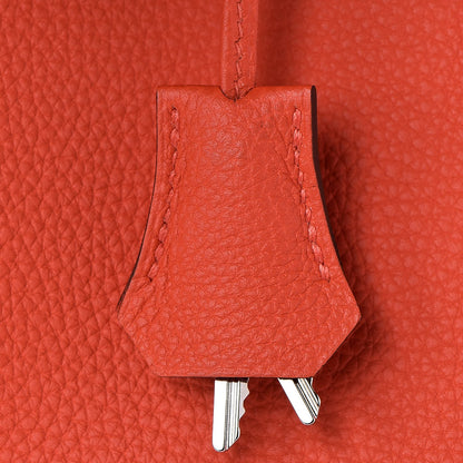 Hermes Togo Birkin 30 Capucine 22 of 36