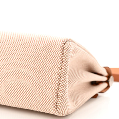 Hermes Vache Hunter Criss Viking Herbag Zip Retourne 31 PM Ecru Fauve 11 of 12