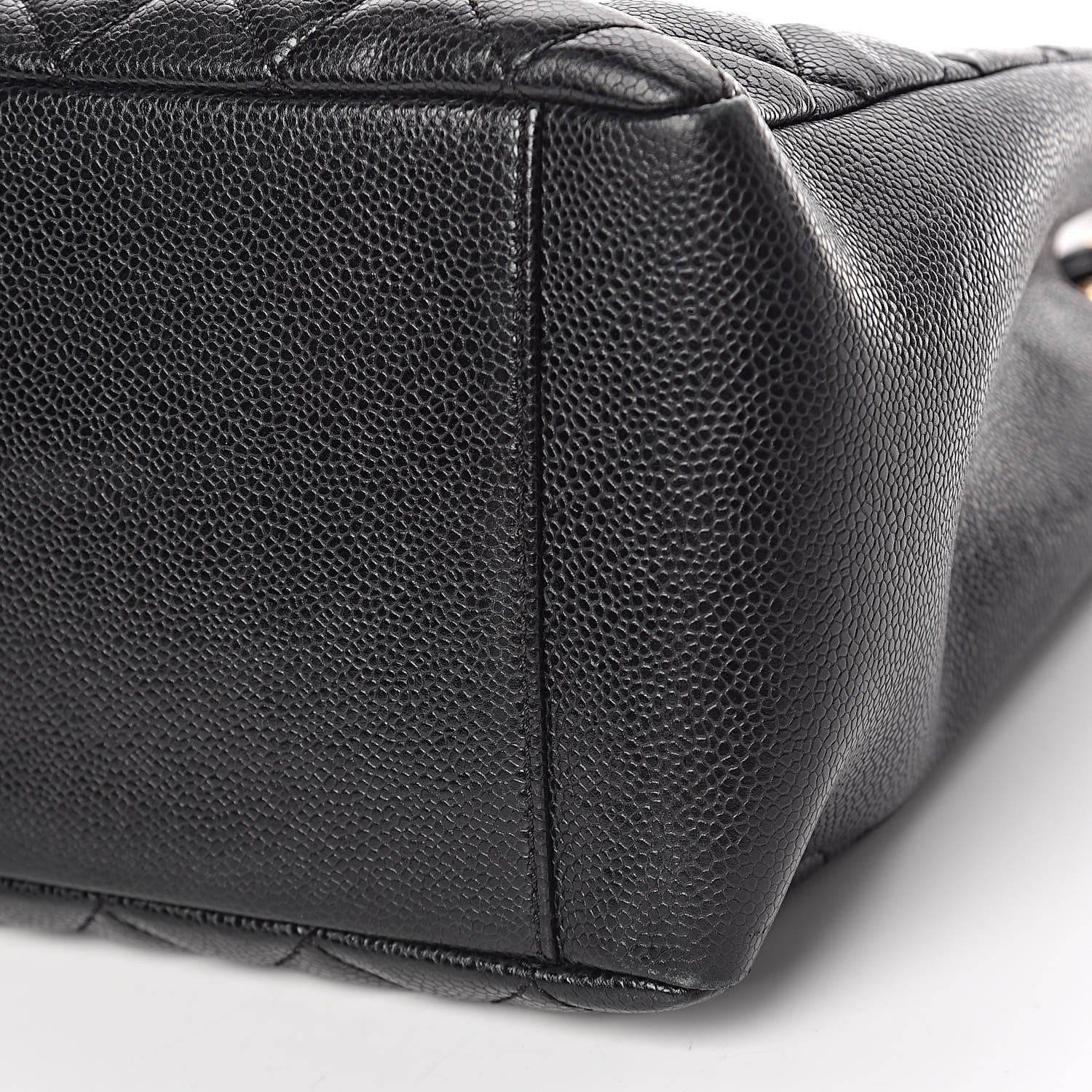 Chanel Caviar Quilted Grand Shopping Tote GST Black 10 of 10