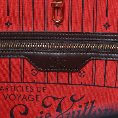 Louis Vuitton Damier Ebene Neverfull GM 6 of 14