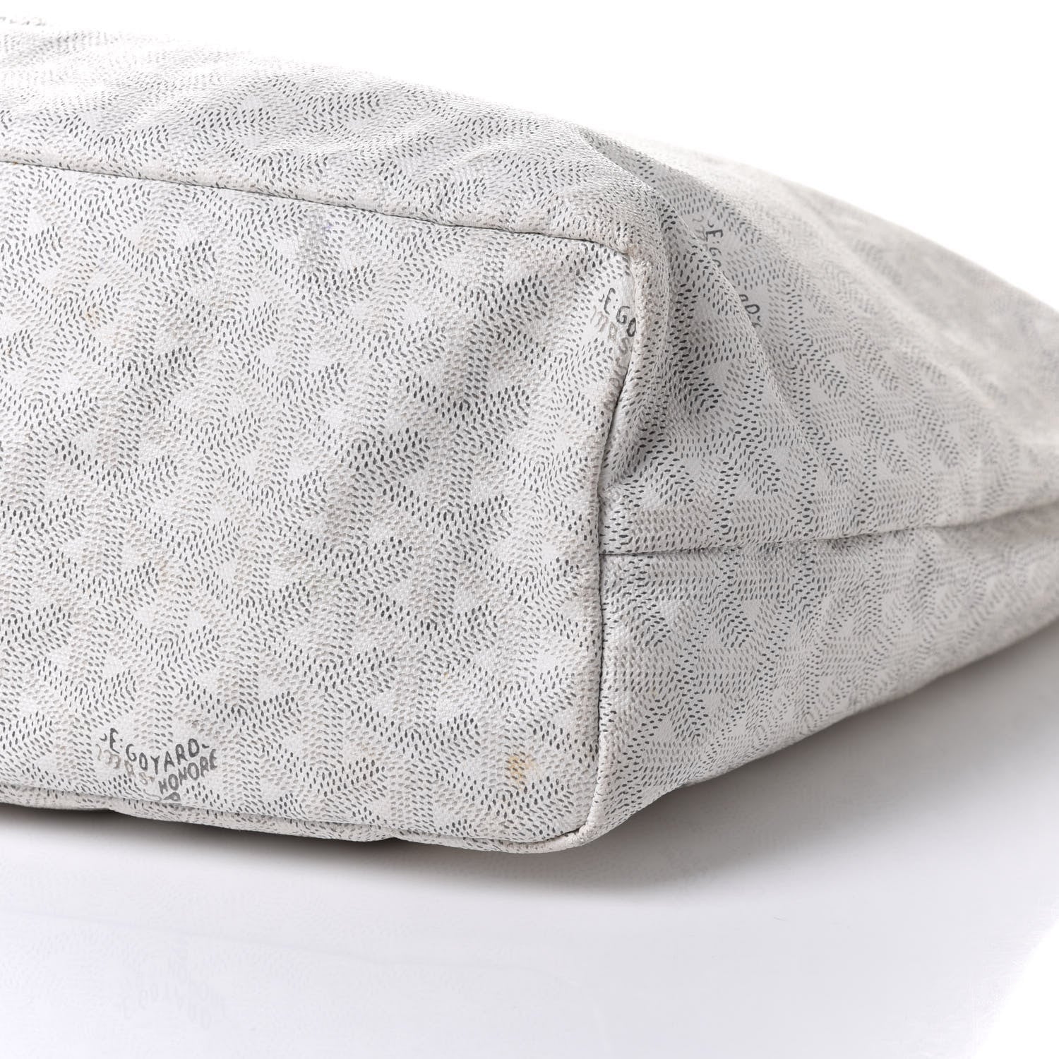 Goyard Goyardine Fidji Zip Hobo White 8 of 10