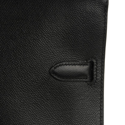 Hermes Epsom Kelly Depeche 38 Black 6 of 20