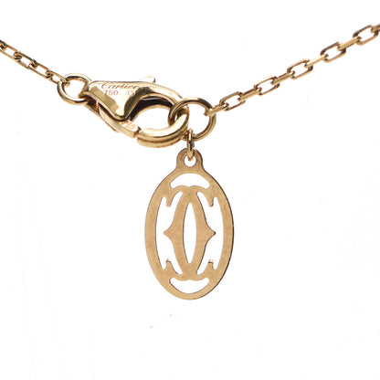 Cartier 18K Yellow Gold Diamond LM D'Amour Pendant Necklace 4 of 6