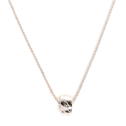 Chopard 18K White Gold Chopardissimo Pendant Necklace 1 of 6