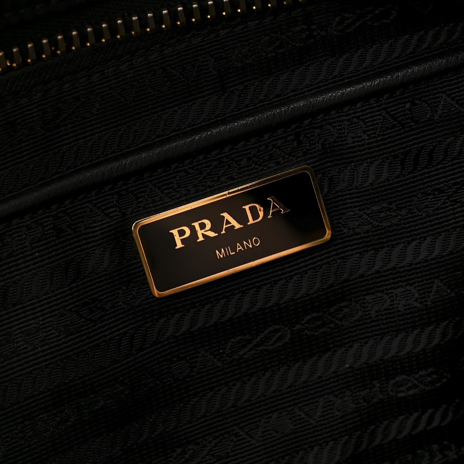 Prada Nylon Tessuto Impuntu Quilted Large Shoulder Bag Black 6 of 11