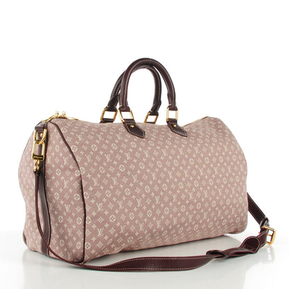 Louis Vuitton Monogram Idylle Speedy Voyage Bandouliere 45 Sepia 3 of 7