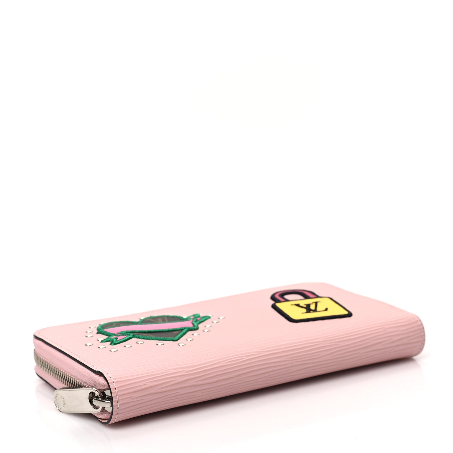 Louis Vuitton Epi LV Stories Zippy Wallet Rose Ballerine 4 of 7