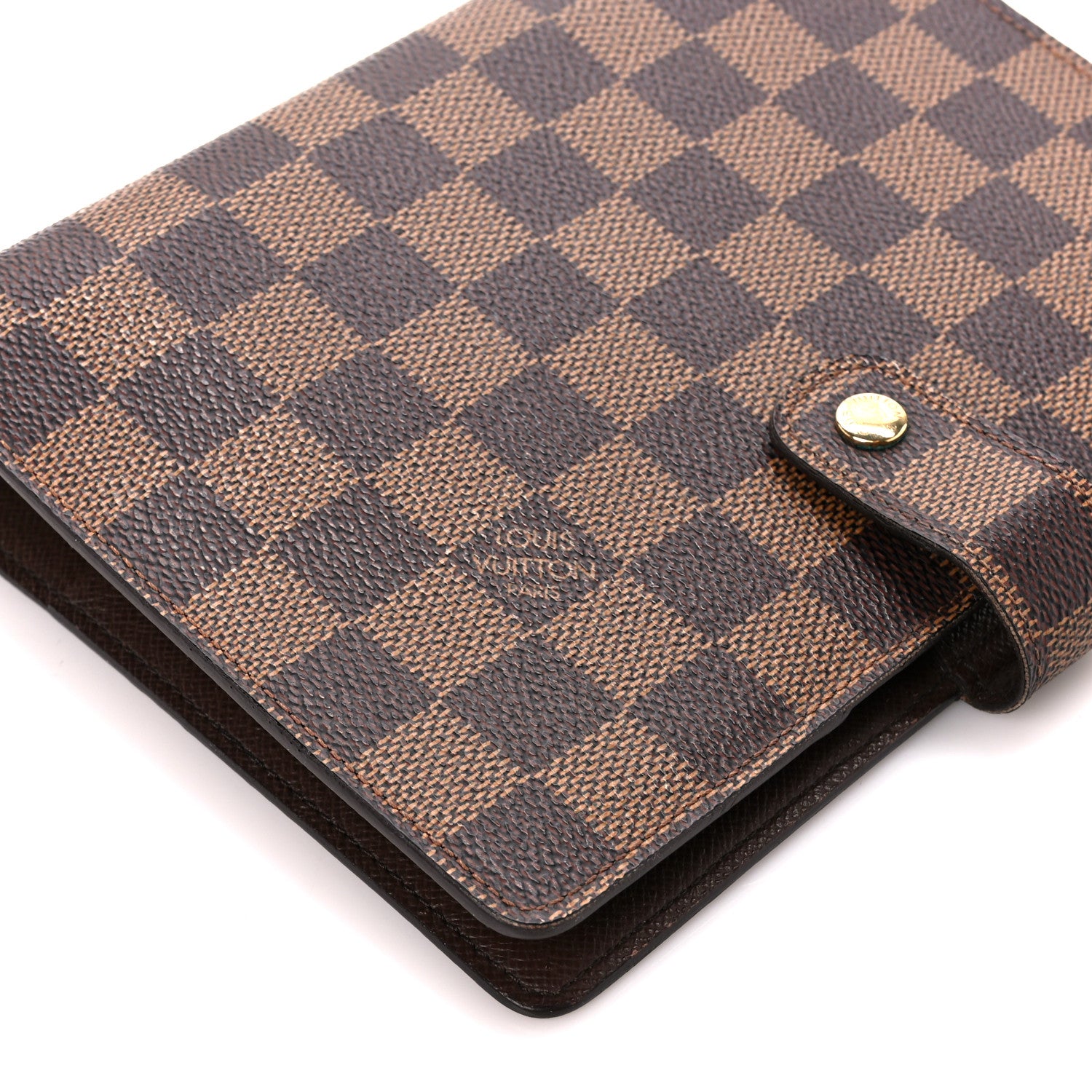 Louis Vuitton Damier Ebene Medium Ring Agenda Cover 9 of 12
