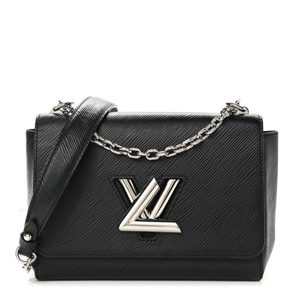 Louis Vuitton Epi Twist Shoulder Bag MM Black 1 of 13