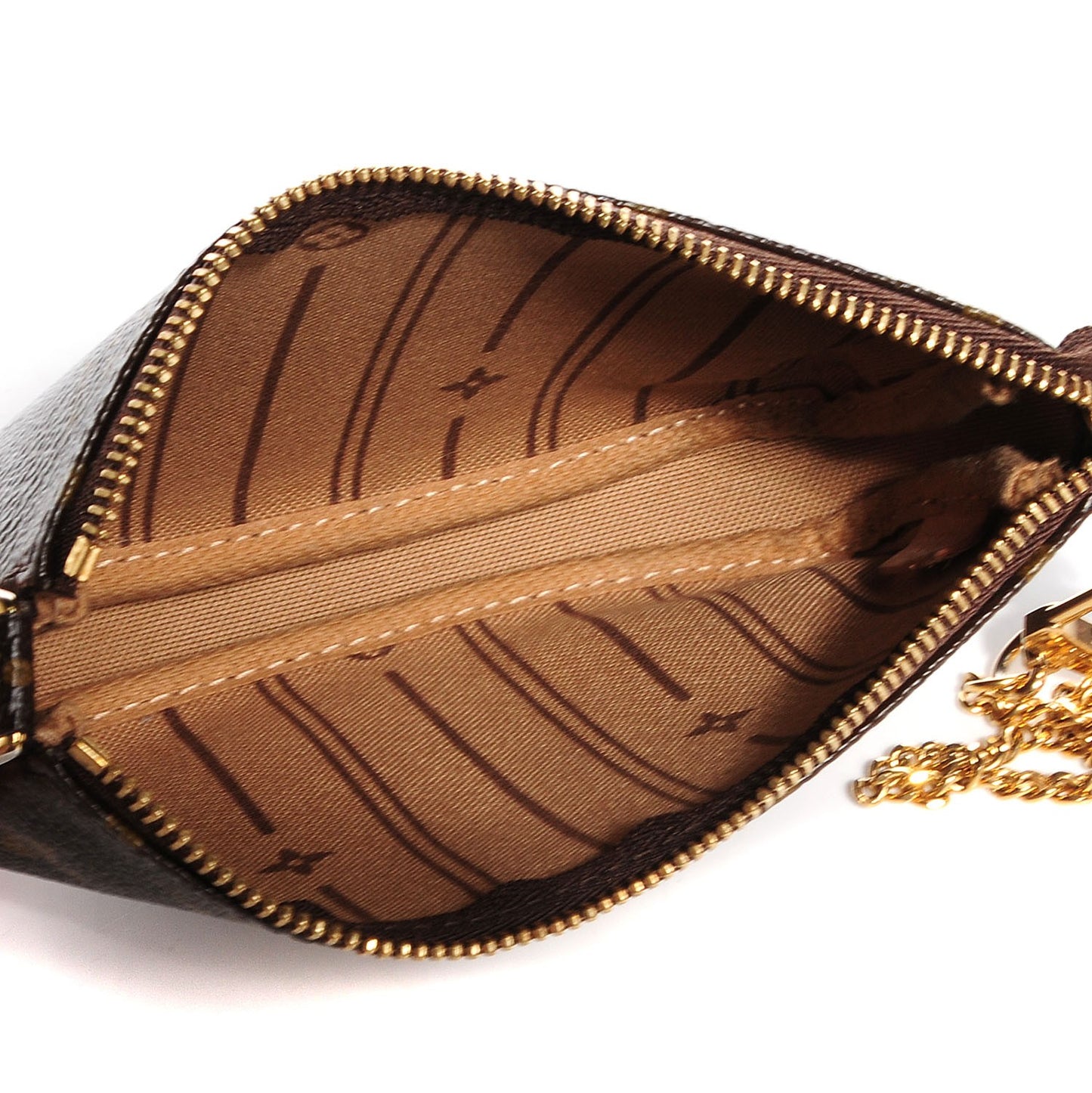 Monogram Complice Trunks and Bags Mini Pochette Accessories Beige