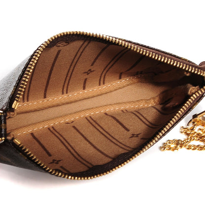 Louis Vuitton Monogram Complice Trunks and Bags Mini Pochette Accessories Beige 5 of 7