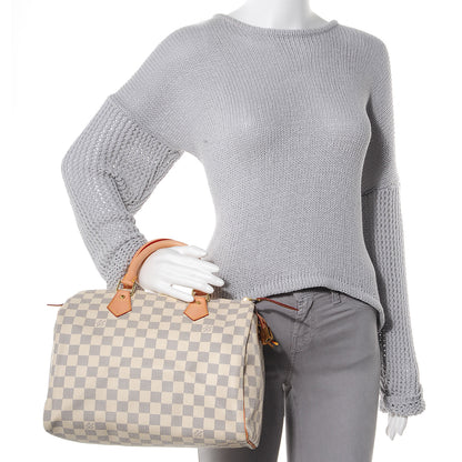 Louis Vuitton Damier Azur Speedy 30 2 of 7