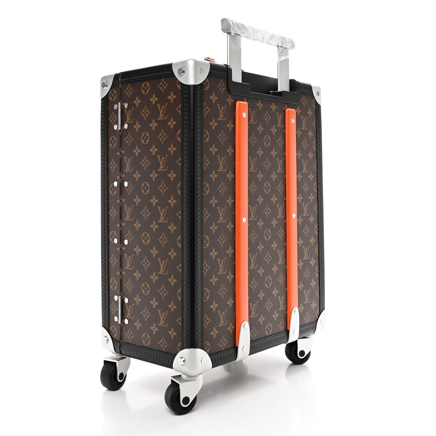 Louis Vuitton Monogram Macassar Rolling Trunk 2 of 9