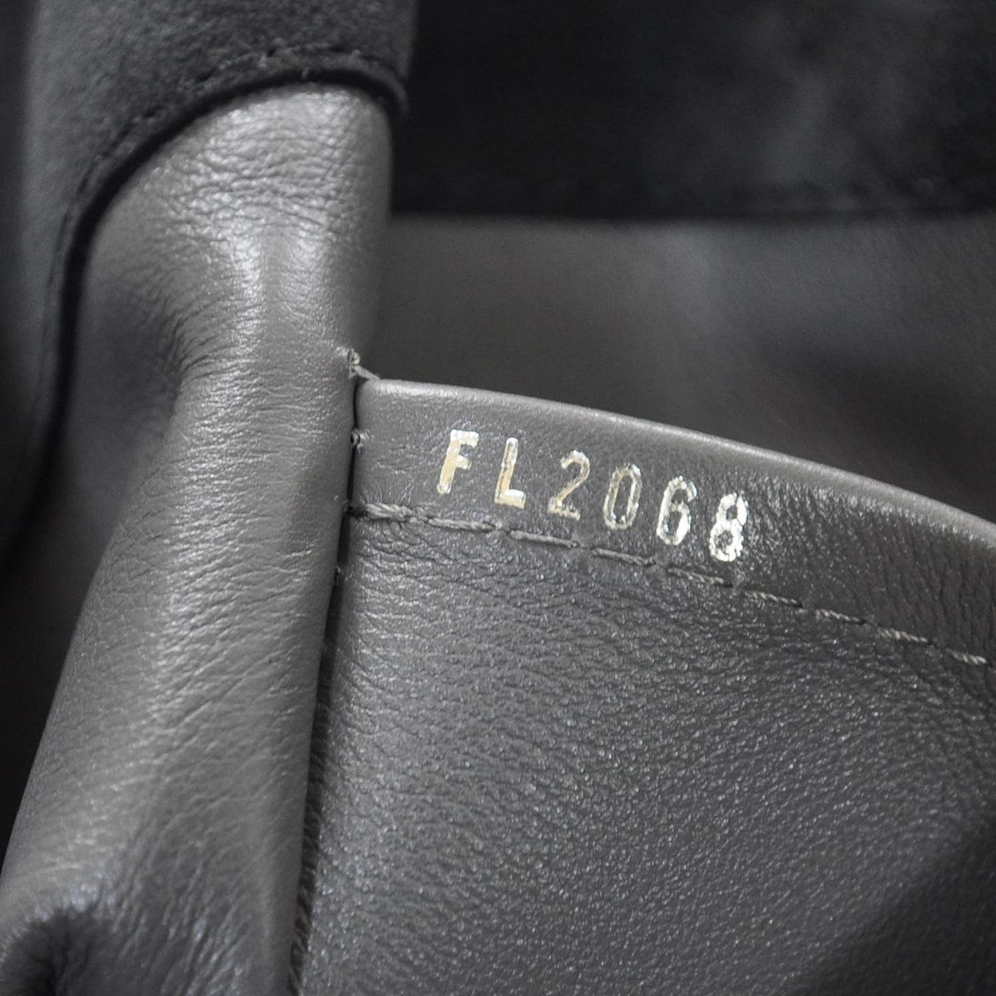 Suede Python Monogram Whisper GM Khol